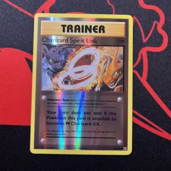 Pokemon TCG Charizard Spirit Link Evolutions Reverse Holo Trainer 75/108 NM - Image 1