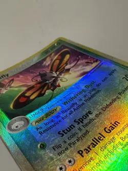 Pokemon TCG Beautifly EX Ruby Sapphire 2/109 Reverse Holo Holo Rare LP+ - Image 3