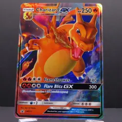 Charizard GX Pokemon Card Sun & Moon Black Star Promo SM211 - Image 1