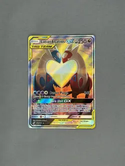 Pokemon TCG Latias & Latios GX Alt Art Full Art 2019 170/181 Team Up English - Image 1