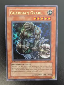 Wachter von Grarl DCR-007 1. Auflage Ultra Rare Englisch EX YUGIOH - Image 1