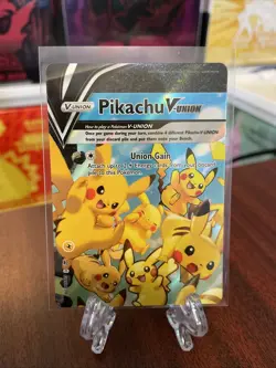 Pikachu V-Union [Set of 4] SWSH: Sword & Shield Promo Cards Holo - Image 2