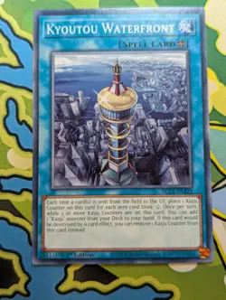 Kyoutou Waterfront BLC1-EN122 1st Edition YuGiOh TCG Card - Image 1