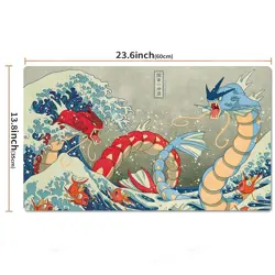 The Great Wave off Kanto Board Game Pokemon Table Playmat Play Mat TCG CCG Pad - Image 2