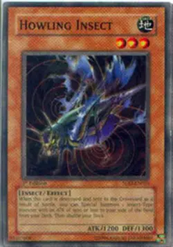 1x (LP) Howling Insect - SOD-EN025 - Common - 1st Edition YuGiOh - Image 1
