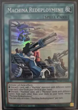 YuGiOh Machina Redeployment Super Rare 1st Edition SR10-EN023 - Image 1