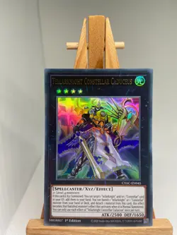Tellarknight Constellar Caduceus - Ultra Rare 1st Edition CYAC-EN045 NM YuGiOh - Image 1