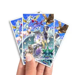 Crystal Beasts Card Sleeves - Yugioh | MTG | Pokemon - Image 1