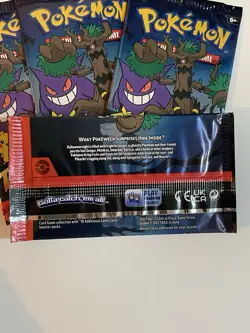 4 Packs of 2024 Pokemon SEALED "Trick or Trade" TCG Booster (3 Cards Per Pack) - Image 2