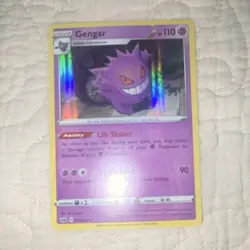 Pokemon Gengar Swsh01: Sword & Shield 085/202 Stage 2 110 HP Holo Rare Card 2020 - Image 1