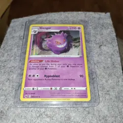 💥 Gengar 085/202 Holo - SWSH Base Set Pokemon Card - NM - Image 1