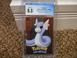 Dratini Pokemon the First Movie cgc 8.5 NM MINT+ SILVER FOIL 1st Print psa card - Image 1