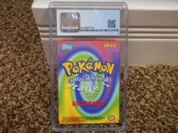 Dratini Pokemon the First Movie cgc 8.5 NM MINT+ SILVER FOIL 1st Print psa card - Image 3