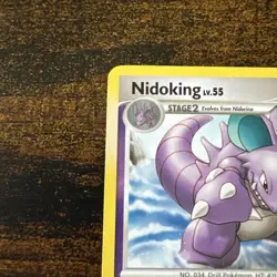Nidoking 34/132 Secret Wonders Pokemon Card RARE 2007 Nintendo Excellent Cond - Image 4