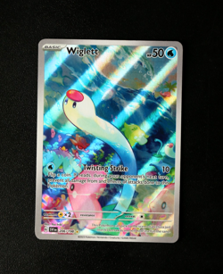 Pokemon Card - Wiglett 206/198 Scarlet & Violet Base - Illustration Rare - NM ⭐ - Image 1