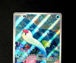 Pokemon Card - Wiglett 206/198 Scarlet & Violet Base - Illustration Rare - NM ⭐ - Image 2