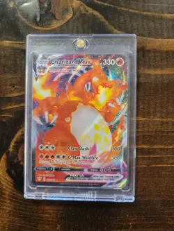 Pokemon TCG Charizard VMAX Darkness Ablaze Holo Ultra Rare Card 020/189 - Image 1