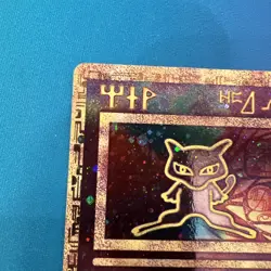 Ancient Mew Pokemon New Movie Promo Double Holo Foil Rare 1999-2000 Card - Image 2