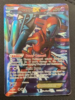 Pokemon TCG Deoxys EX Team Plasma 111/116 Plasma Freeze Full Art Ultra Rare Card - Image 1