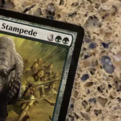 Overwhelming Stampede Core Set 2011 (M11) Regular MTG TCG CARD NM - Image 4