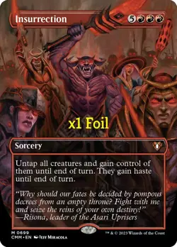 MTG Borderless Commander Masters CMM Insurrection MINT (SELECT) - Image 3