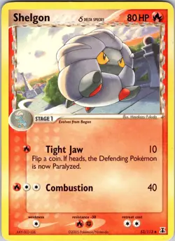 Shelgon - 053/113 (Delta Species) 53/113 Delta Species Pokemon TCG LP Normal - Image 1