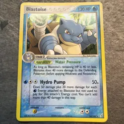 Blastoise - 14/100 - Pokemon Crystal Guardians Holo Card MP - Image 1
