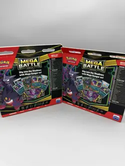 Pokemon Mega Battle Play Deck Mega Gengar EX Lot of 2 - Image 2