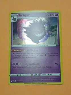 Pokemon Sword & Shield Base Set Gengar 085/202 Holo - Image 2
