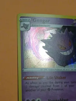 Pokemon Sword & Shield Base Set Gengar 085/202 Holo - Image 3
