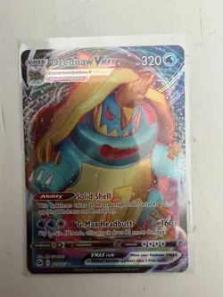 Drednaw VMAX 015/073 SWSH: Champion's Path Full Art Ultra Rare Pokemon TCG NM - Image 3