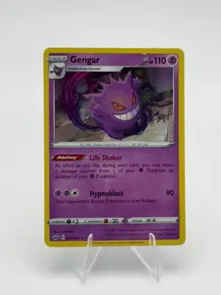 Gengar 085/202 SWSH01: Sword & Shield Base Set Holo Pokemon TCG NM - Image 1