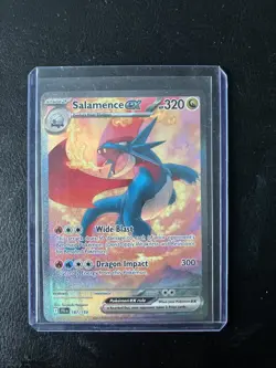 Pokemon Salamence EX Sir Journey Together #187/159 Mont/Near Mint Condition - Image 1