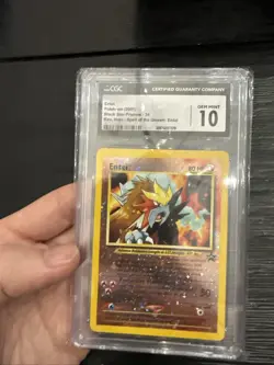Pokemon TCG Entei Wizards Black Star Promos 34 Holo Promo Promo - Image 1
