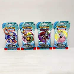 Journey Together 4x Sleeved Booster Blister Pack Art Set - Pokemon - Sealed - Image 1