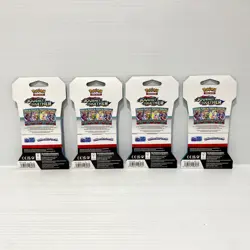 Journey Together 4x Sleeved Booster Blister Pack Art Set - Pokemon - Sealed - Image 2