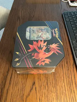 Pokemon TCG Crown Zenith Zapdos Tin Set New Sealed - Image 2