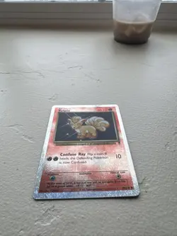 Pokemon TCG Vulpix Legendary Collection Reverse Holo Card 98/110 Vintage - Image 2