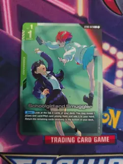 Gundam Card Game Schoolgirl and Smuggler ST06-012 C+ Clan Unity - Image 1