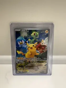 Pikachu 027 Sv: Scarlet & Violet Promo Cards Holo (Please Read) - Image 1