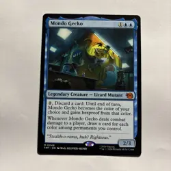 Mondo Gecko Teenage Mutant Ninja Turtles Mythic Rare - Image 1