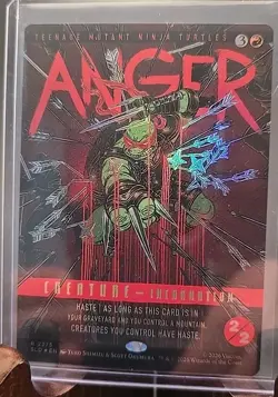 Anger (2375) Secret Lair Drop MTG Foil Near Mint - Image 3