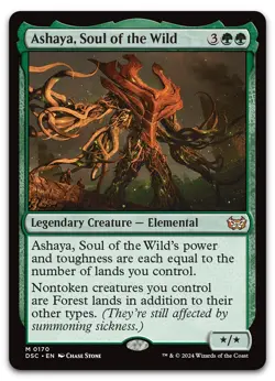 Ashaya, Soul of the Wild #170 (NM) Duskmourn DSC Magic MTG - Image 1