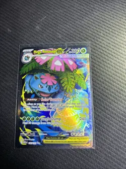 Pokemon TCG Mega-Venusaur-EX Evolutions Holo Full Art Ultra Rare Card 155/132 - Image 2