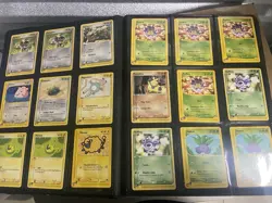 Pokemon TCG Binder Card Collection Lot Vintage English C/UC LP-DMG Lot 1A - Image 3
