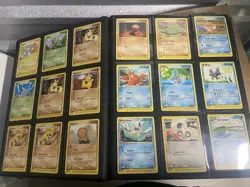 Pokemon TCG Binder Card Collection Lot Vintage English C/UC LP-DMG Lot 1A - Image 4