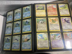 Pokemon TCG Binder Card Collection Lot Vintage English C/UC LP-DMG Lot 1A - Image 5