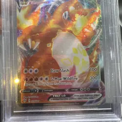Pokemon TCG Charizard VMAX Darkness Ablaze 020/189 Beckett BGS 9.5 Gem Mint - Image 3