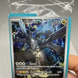 Pokemon N’s Zekrom Ascended Heroes ETB Sealed Promo 031 Illustration Rare - Image 2