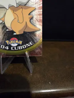 2000 Topps Chrome Cubone Foil # 104 Pokemon Tv Animation Edition 🌟🌟🌟 - Image 4
